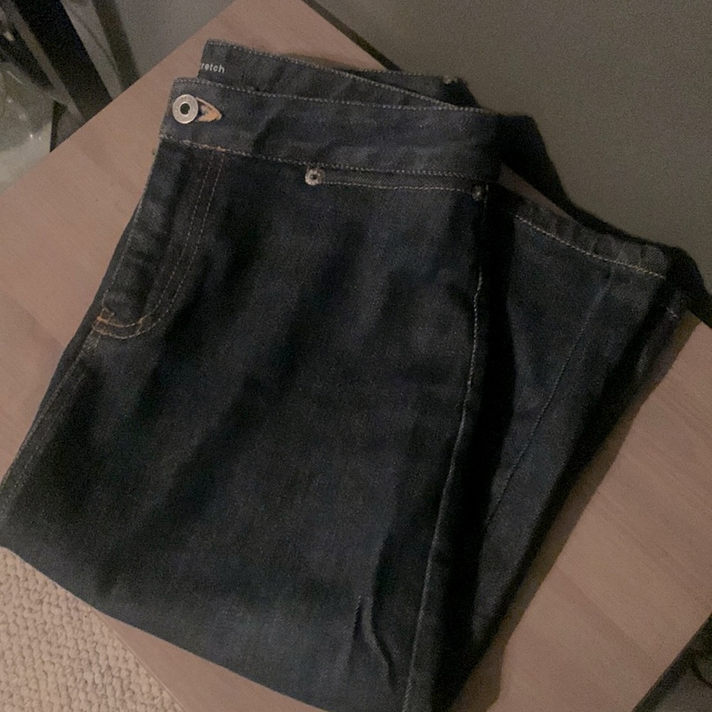 Blue Jean straight stretch skirt, Gap size 2.